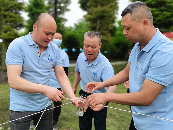 藍(lán)海智裝2022“我的團(tuán)隊 我的團(tuán)”戶外拓展活動