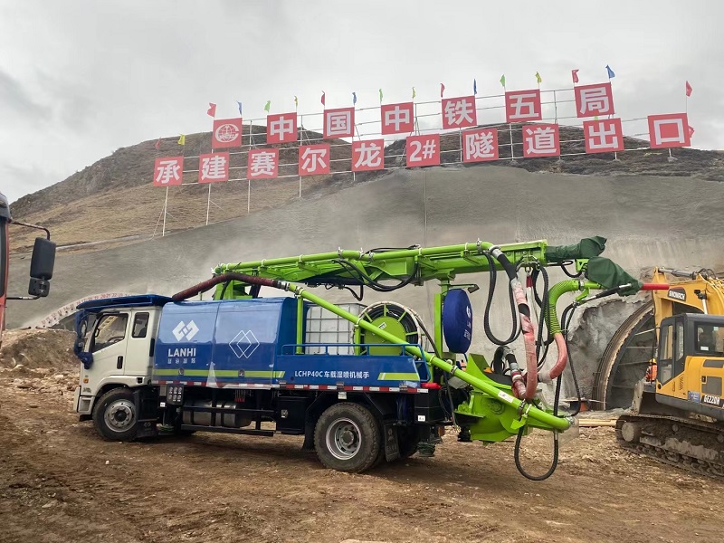 濕噴機(jī)械手，一種高效、精確的混凝土噴射設(shè)備